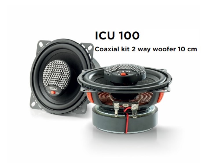 2-way coaxial speaker 40W RMS – 80W Max