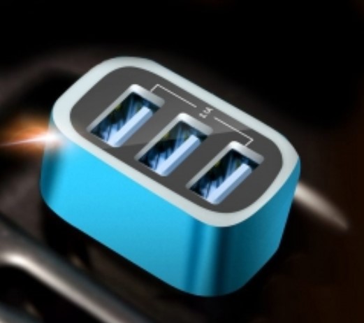USB charging port for cars